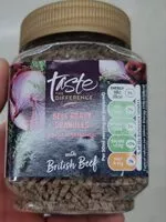 Mängden socker i Beef gravy granules