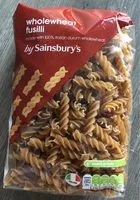 Mängden socker i Wholewheat fusilli