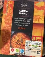 Mängden socker i Tarka Dal