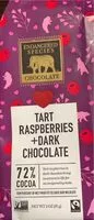 Mängden socker i Tart raspberries dark chocolate