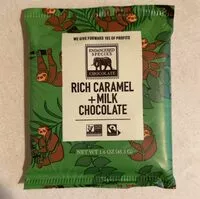 Mängden socker i Rich caramel + milk chocolate