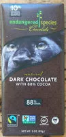 Mängden socker i 88% Cacao Dark Chocolate