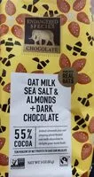 Mängden socker i Oats Milk sea salt and almonds + dark chocolate