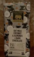 Mängden socker i Oat Milk Coconut & Almond Dark Chocolate