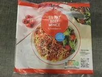 Mängden socker i 5% Fat Beef Mince