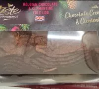 Mängden socker i Belgian chocolate and Clementine Yule log