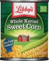 Mängden socker i Whole kernel sweet corn