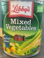 Mängden socker i Mixed Vegetables