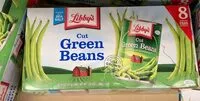 Mängden socker i Cut green beans