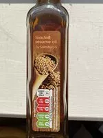 Mängden socker i Toasted sesame oil