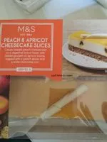 Mängden socker i Peach &  apricot cheesecake slices