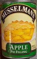 Mängden socker i Musselman's, pie filling, apple