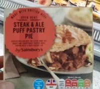Mängden socker i Steak and ale puff pastry pie