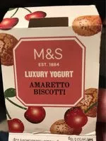 Mängden socker i Luxury Yogurt Amaretto Biscotti