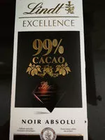 Mängden socker i Tablette de chocolat Excellence 99% Cacao