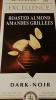 Mängden socker i Dark Roasted Almond Lindt Excellence