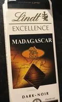 Mängden socker i 70% Cacao Madagascar Dark Lindt Excellence
