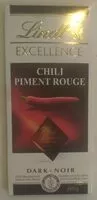 Mängden socker i Chili Dark Lindt Excellence