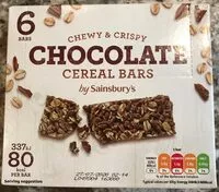 Mängden socker i Chewy&Crispy Chocolate Cereal Bars