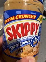 Mängden socker i Extra crunchy peanut butter