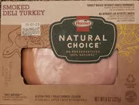Mängden socker i Natural choice, smoked deli turkey