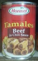 Mängden socker i Tamales Beef In Chili Sauce