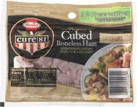 Mängden socker i Cure 81, Cubed Boneless Ham