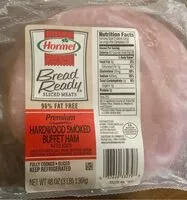 Mängden socker i Bread Ready Sliced Meats Hardwood Smoked Buffet Ham