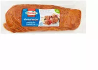 Mängden socker i Mesquite barbecue pork loin filet, mesquite barbecue