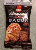 Mängden socker i Real bacon bits