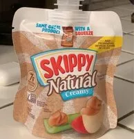 Mängden socker i Skippy Natural Creamy Squeeze