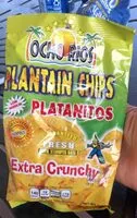Mängden socker i Plantain Chips Platanitos