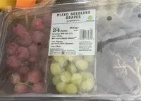 Mängden socker i Mixed seedless Grapes