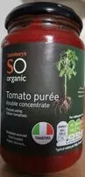 Mängden socker i So organic tomato purée