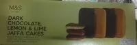 Mängden socker i Dark Chocolate, Lemon & Lime Jaffa Cakes