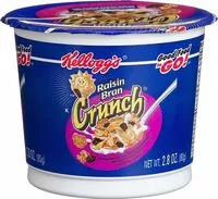 Mängden socker i Raisin bran crunch crunch breakfast cereal in a cup