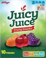 Mängden socker i Fruity snacks