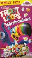 Mängden socker i Froot loops with marshmallows