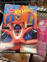 Mängden socker i Assorted fruit flavored snacks