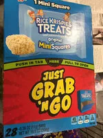 Mängden socker i Original crispy marshmallow mini squares