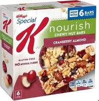 Mängden socker i Chewy nut bars