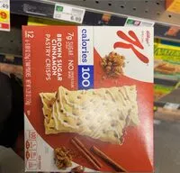Mängden socker i Special k pastry crisps bar