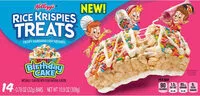 Mängden socker i Kelloggs crispy marshmallow squares