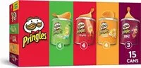 Mängden socker i Pringles 15 Cans Grab & Go!