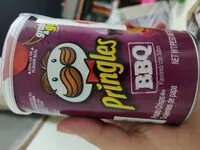 Mängden socker i Pringlespotato crisps chips bbq flavored grab and go