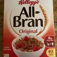 Mängden socker i Kellogg's All-Bran Original