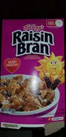Mängden socker i Raisin bran breakfast cereal