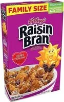 Mängden socker i Raisin bran delicious raisins perfectly balanced with crisp
