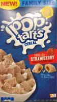 Mängden socker i Frosted strawberry cereal, frosted strawberry