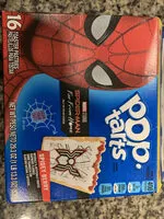 Mängden socker i Spidey berry toaster pastries, spidey berry